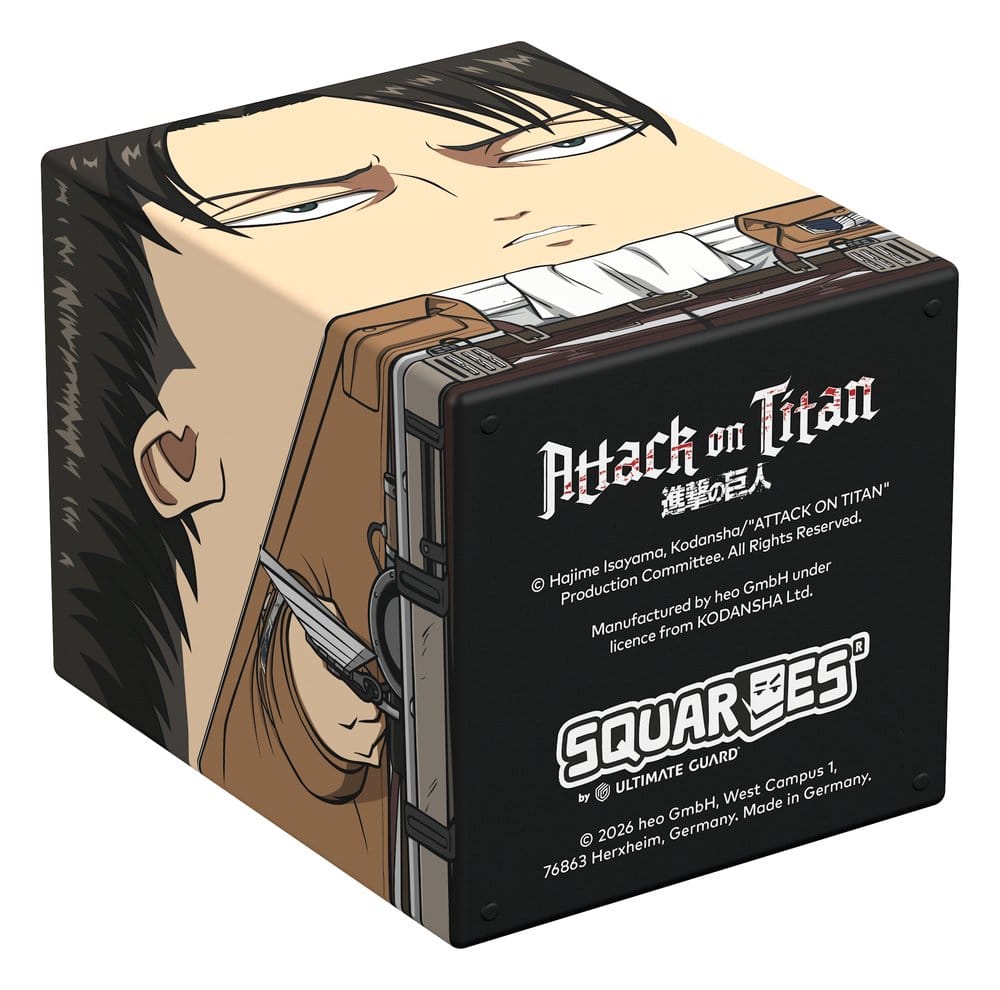 Squaroes Attack on Titan AOT004 - Deck Box Levi Ackermann