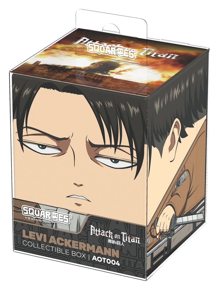 Squaroes Attack on Titan AOT004 - Deck Box Levi Ackermann