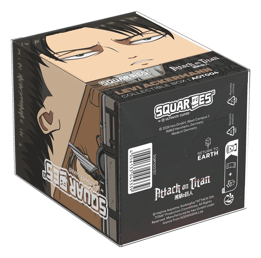 Squaroes Attack on Titan AOT004 - Deck Box Levi Ackermann