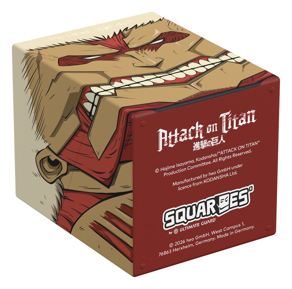 Squaroes Attack on Titan AOT007 - Armored Titan Deck Box