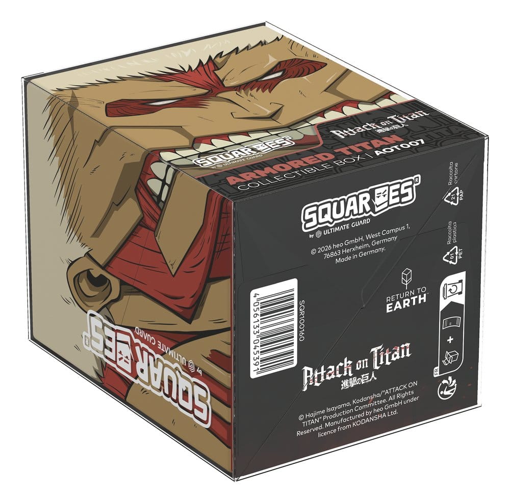 Squaroes Attack on Titan AOT007 - Armored Titan Deck Box