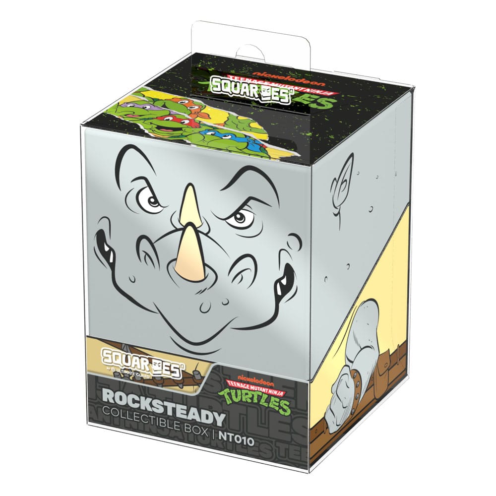 Squaroes Squaroe Teenage Mutant Ninja Turtles NT010 - Rocksteady, deck box per carte collezionabili