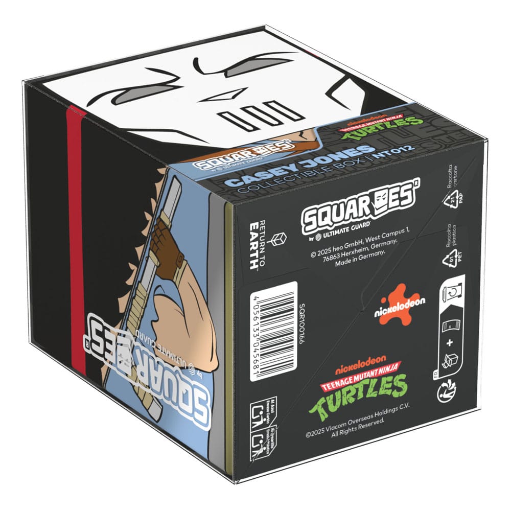 Squaroes Squaroe Teenage Mutant Ninja Turtles NT012 - Casey Jones, deck box per 100 carte