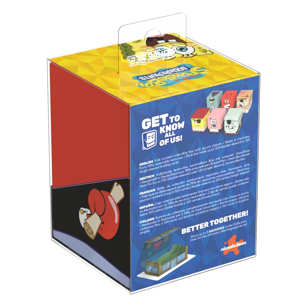 Squaroes Squaroe SpongeBob SquarePants SB019 - Pirate Mr Krabs Deck Box