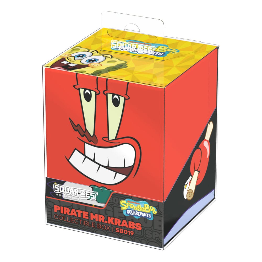 Squaroes Squaroe SpongeBob SquarePants SB019 - Pirate Mr Krabs Deck Box