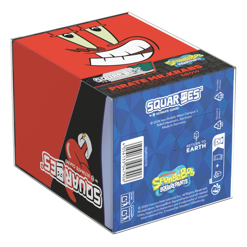Squaroes Squaroe SpongeBob SquarePants SB019 - Pirate Mr Krabs Deck Box