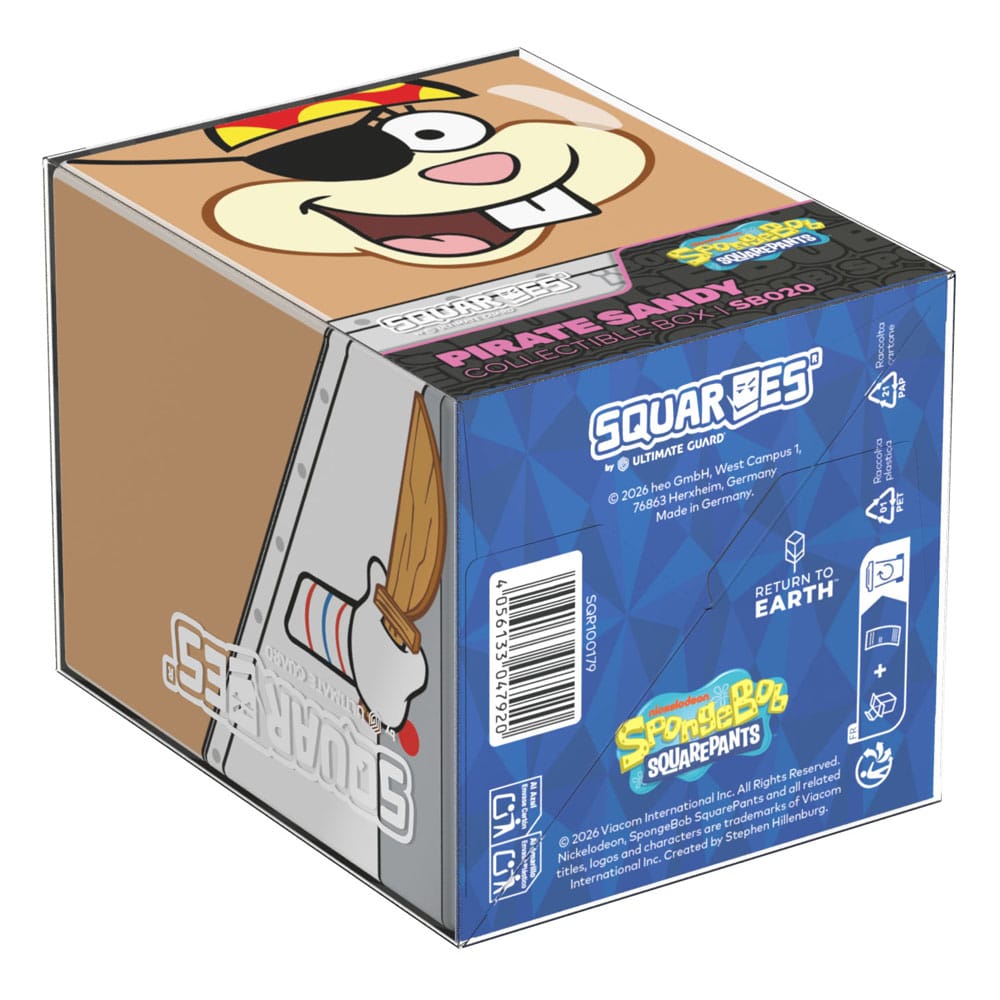 Squaroes Squaroe SpongeBob SquarePants SB020 - Pirate Sandy - Deck Box per Carte