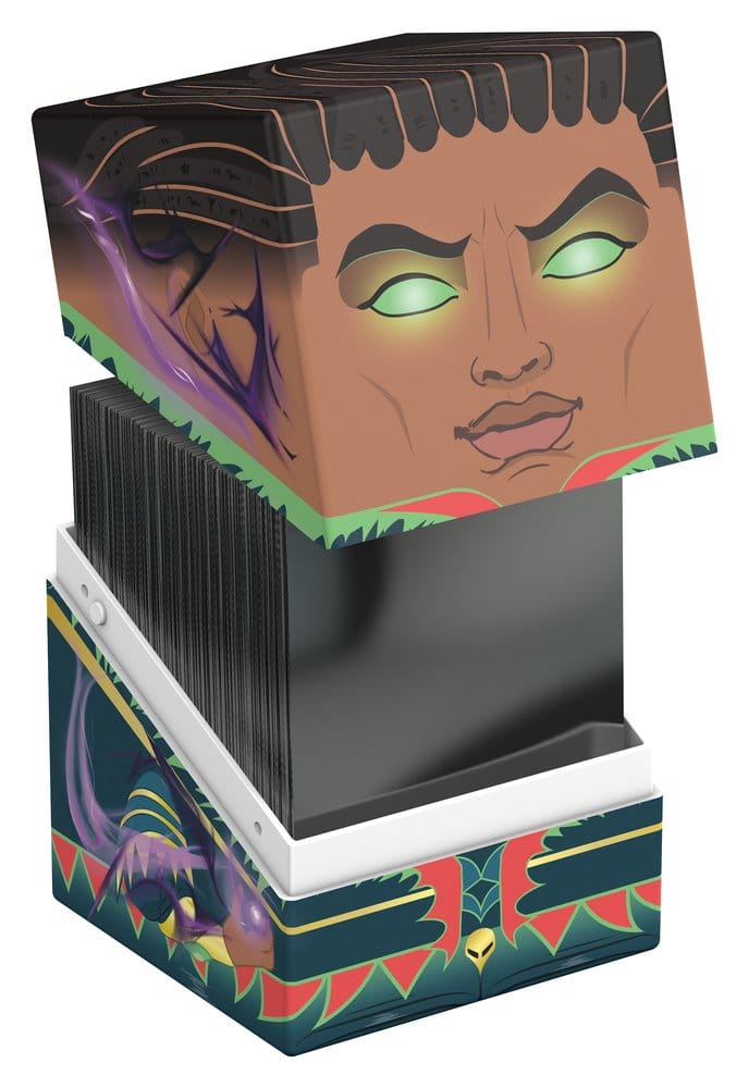 Squaroes Magic: The Gathering "Secrets of Strixhaven" MTG009 - Professor Dellian Fel - Deck Box per 100 carte