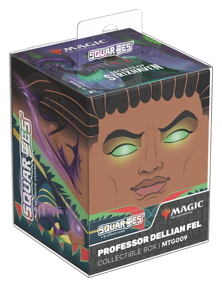 Squaroes Magic: The Gathering "Secrets of Strixhaven" MTG009 - Professor Dellian Fel - Deck Box per 100 carte