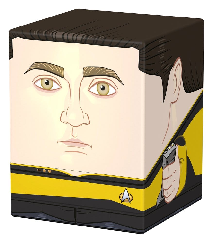 Squaroes Star Trek: The Next Generation ST020 - Data, scatola portacarte per TCG