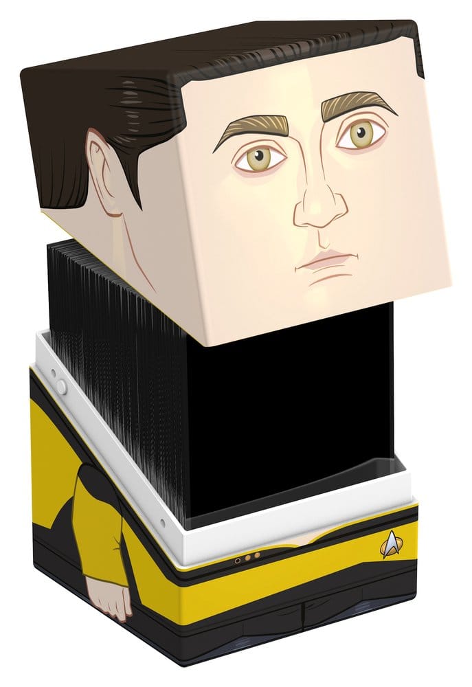 Squaroes Star Trek: The Next Generation ST020 - Data, scatola portacarte per TCG