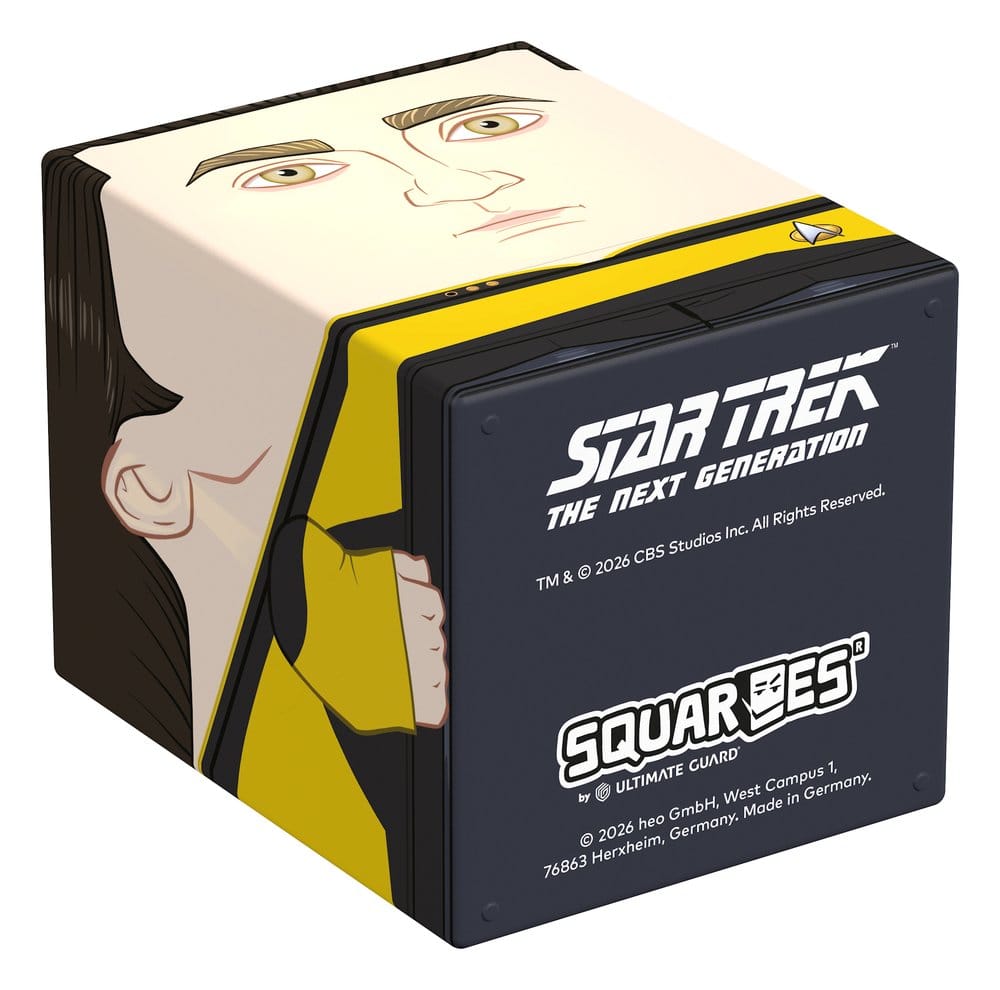 Squaroes Star Trek: The Next Generation ST020 - Data, scatola portacarte per TCG