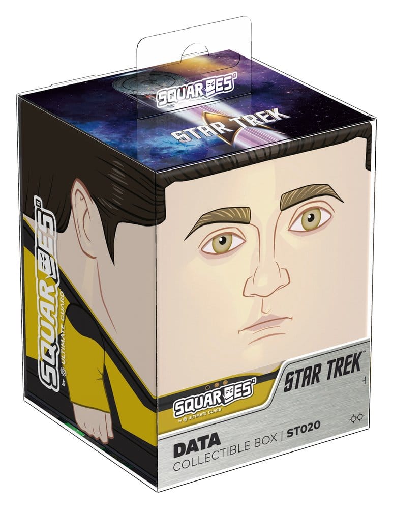 Squaroes Star Trek: The Next Generation ST020 - Data, scatola portacarte per TCG