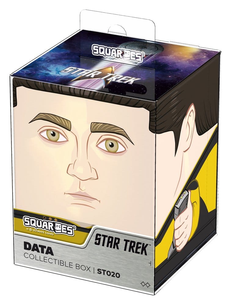 Squaroes Star Trek: The Next Generation ST020 - Data, scatola portacarte per TCG