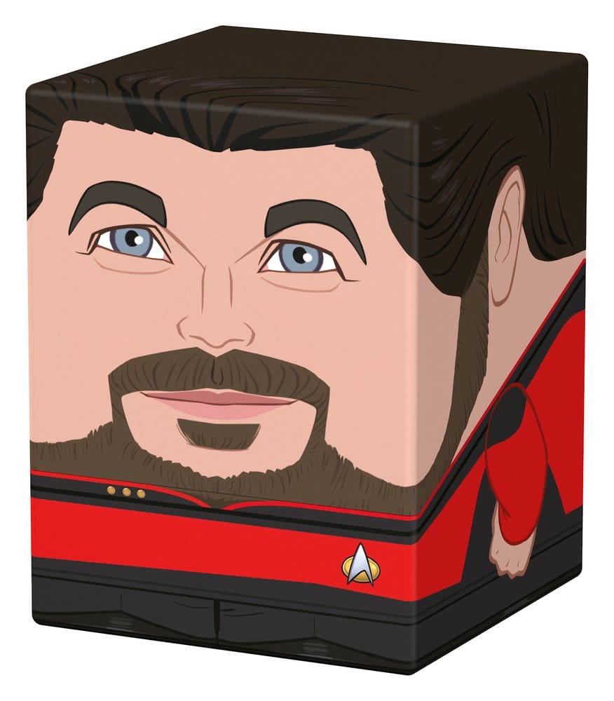 Squaroes Star Trek: The Next Generation ST021 - William Riker, scatola portacarte