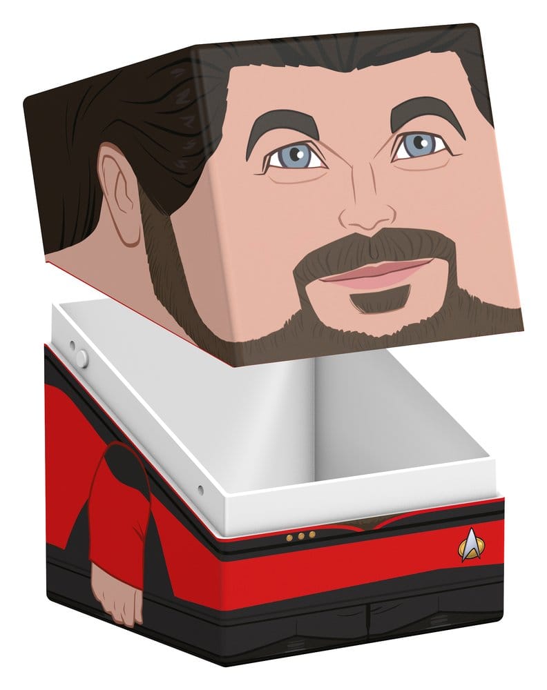 Squaroes Star Trek: The Next Generation ST021 - William Riker, scatola portacarte