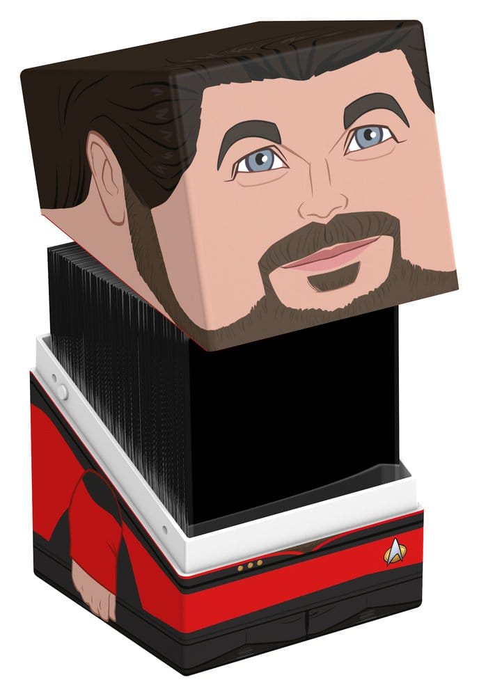 Squaroes Star Trek: The Next Generation ST021 - William Riker, scatola portacarte