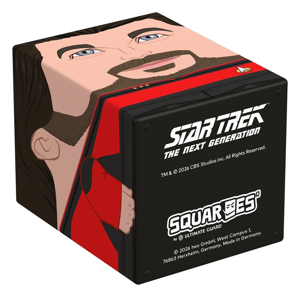 Squaroes Star Trek: The Next Generation ST021 - William Riker, scatola portacarte