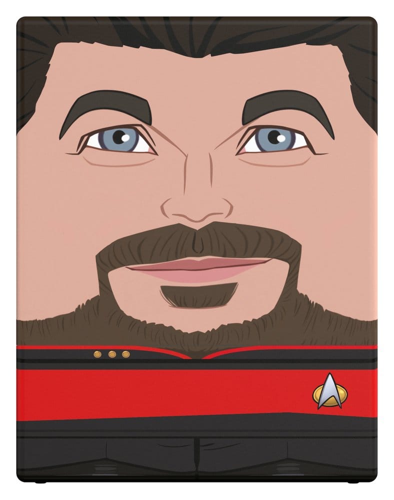 Squaroes Star Trek: The Next Generation ST021 - William Riker, scatola portacarte