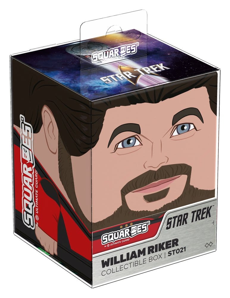 Squaroes Star Trek: The Next Generation ST021 - William Riker, scatola portacarte
