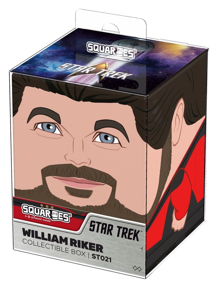 Squaroes Star Trek: The Next Generation ST021 - William Riker, scatola portacarte