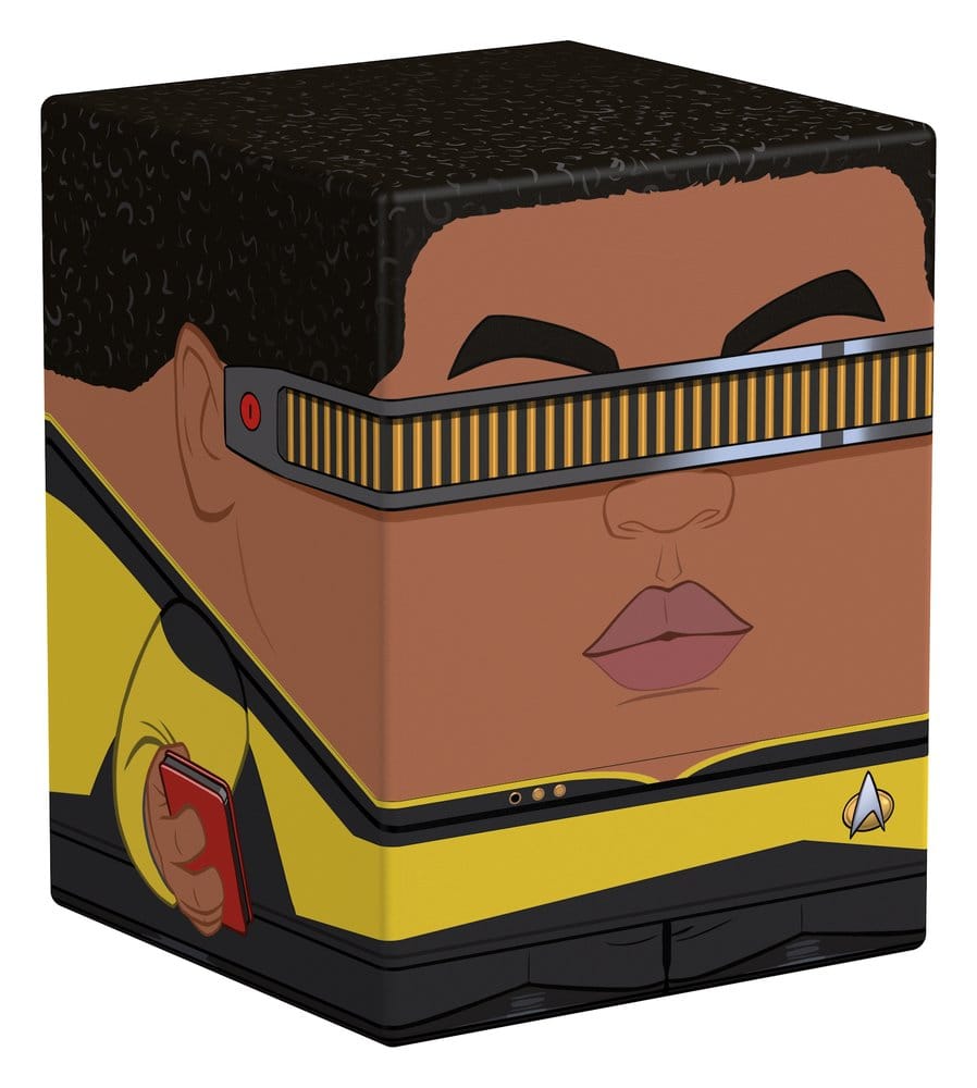Squaroes Star Trek: The Next Generation ST022 - Geordi La Forge, scatola portacarte
