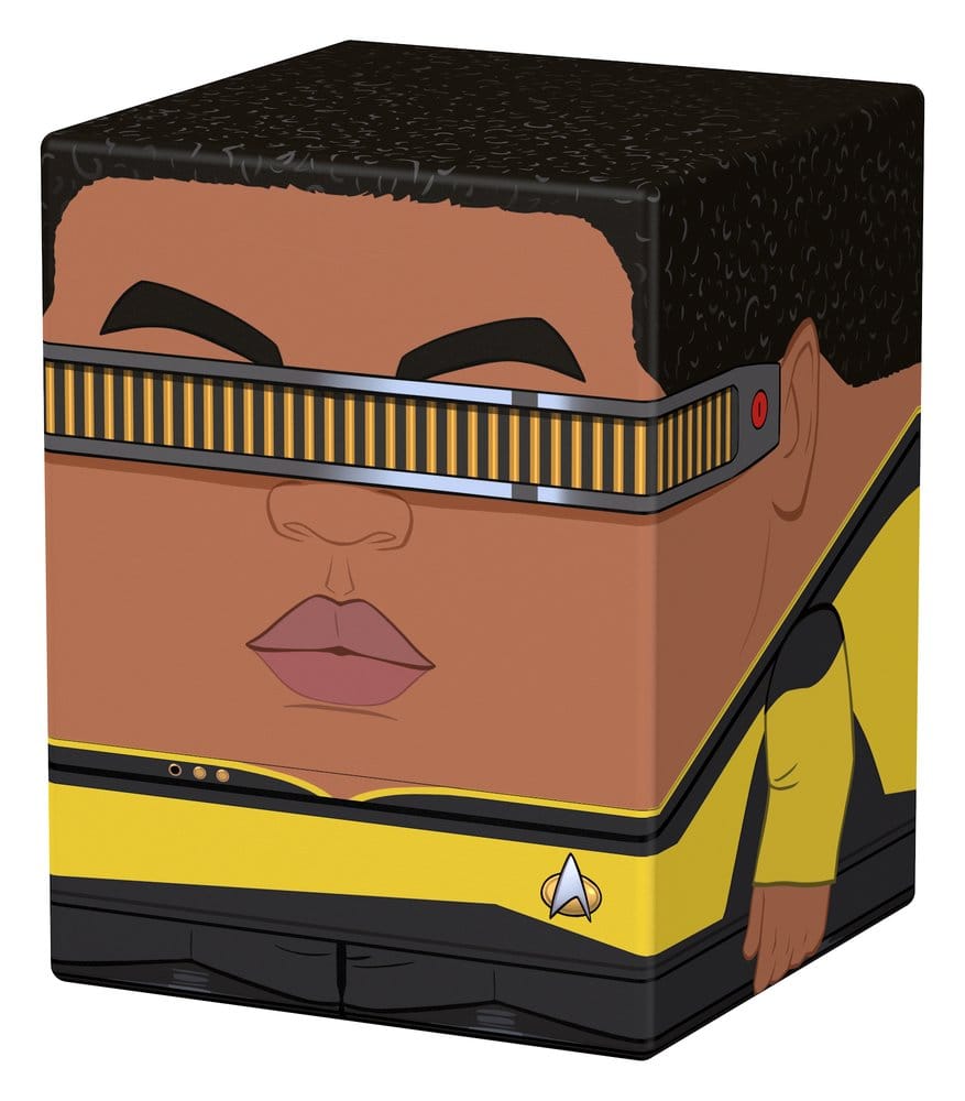 Squaroes Star Trek: The Next Generation ST022 - Geordi La Forge, scatola portacarte