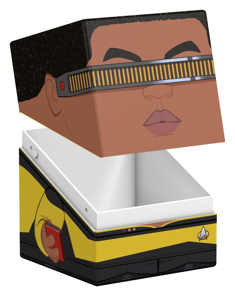 Squaroes Star Trek: The Next Generation ST022 - Geordi La Forge, scatola portacarte