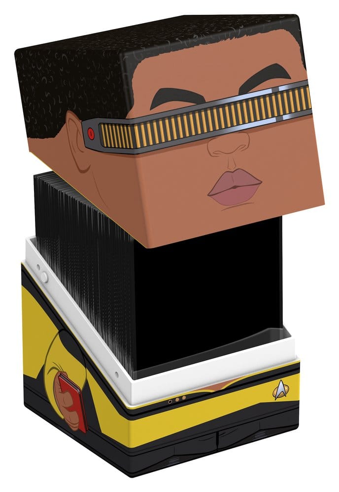 Squaroes Star Trek: The Next Generation ST022 - Geordi La Forge, scatola portacarte