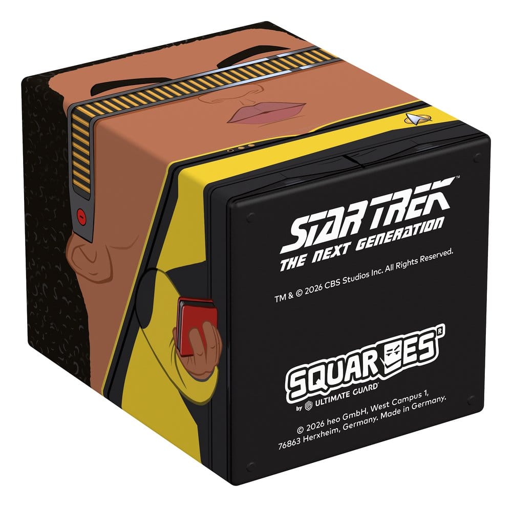 Squaroes Star Trek: The Next Generation ST022 - Geordi La Forge, scatola portacarte
