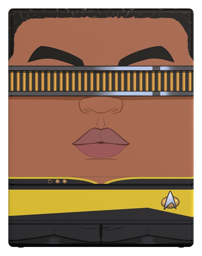 Squaroes Star Trek: The Next Generation ST022 - Geordi La Forge, scatola portacarte