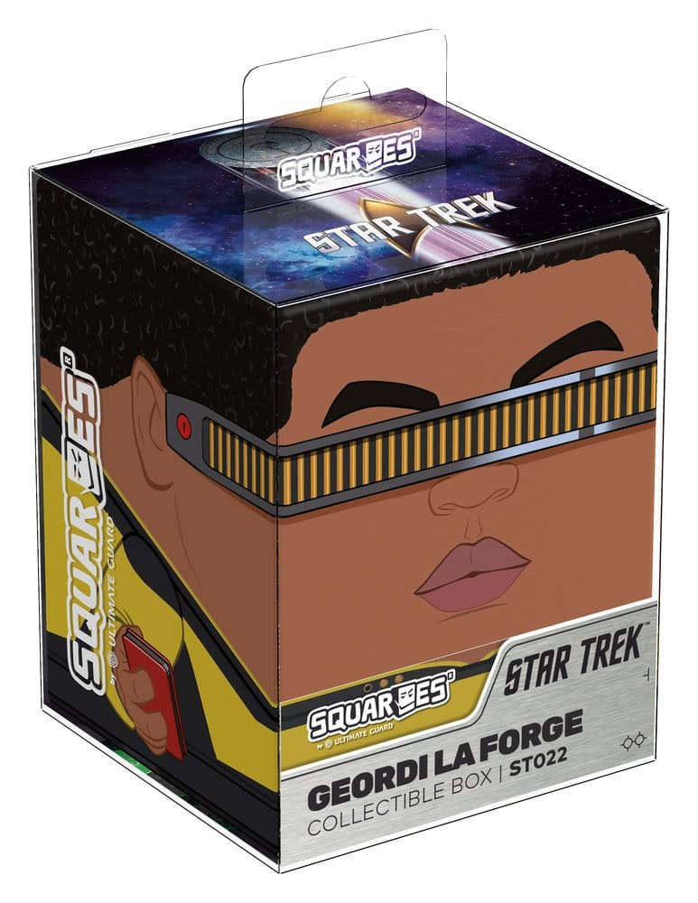 Squaroes Star Trek: The Next Generation ST022 - Geordi La Forge, scatola portacarte