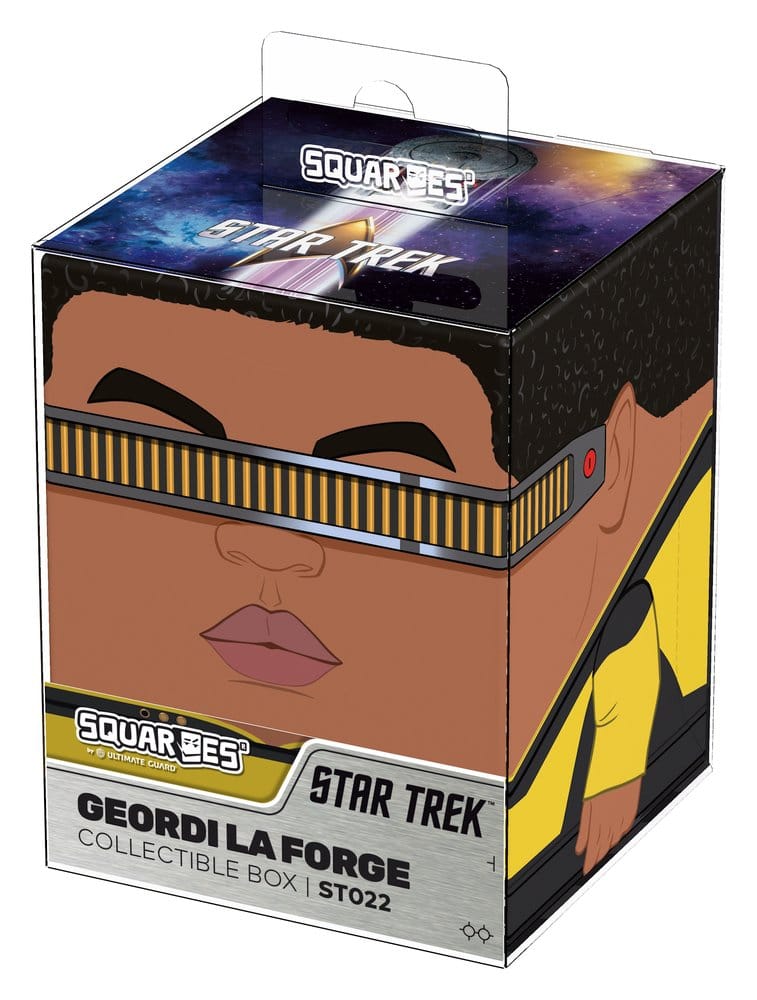 Squaroes Star Trek: The Next Generation ST022 - Geordi La Forge, scatola portacarte
