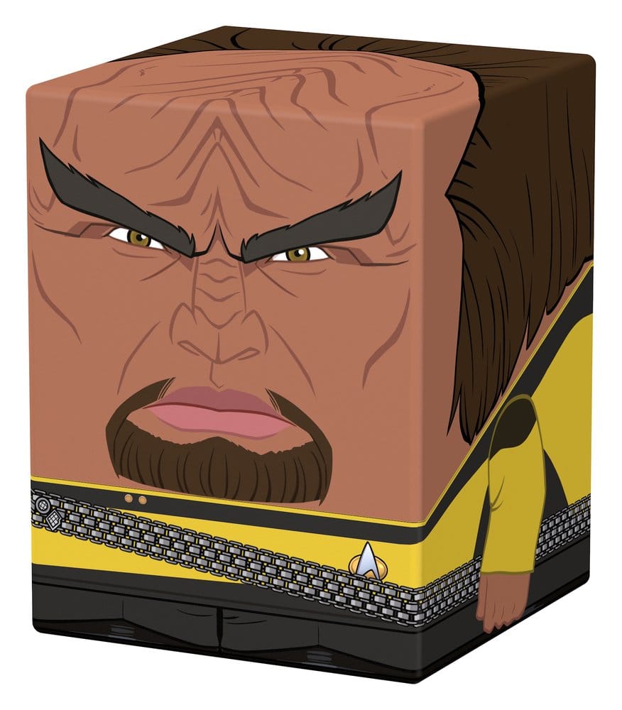 Squaroes Star Trek: The Next Generation ST023 - Worf, scatola portacarte per 100 carte