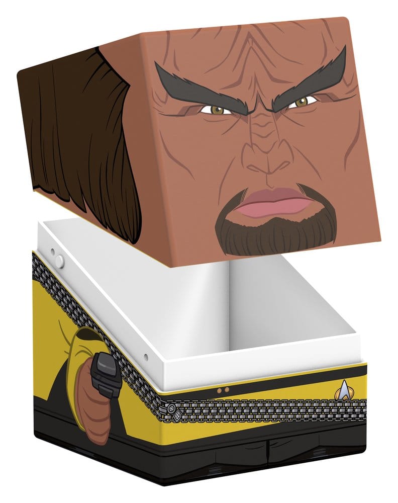 Squaroes Star Trek: The Next Generation ST023 - Worf, scatola portacarte per 100 carte