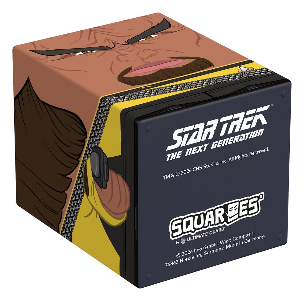 Squaroes Star Trek: The Next Generation ST023 - Worf, scatola portacarte per 100 carte