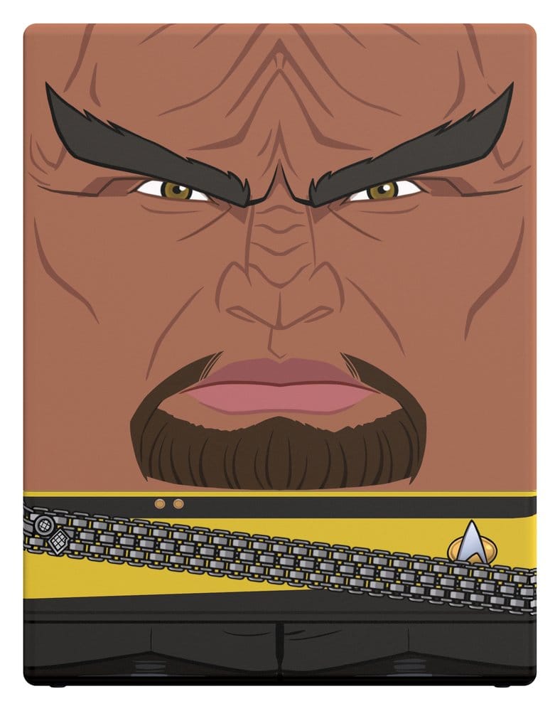 Squaroes Star Trek: The Next Generation ST023 - Worf, scatola portacarte per 100 carte