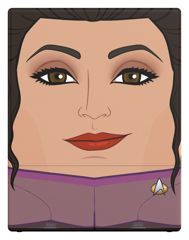 Squaroes Star Trek: The Next Generation ST024 - Deanna Troi, scatola portacarte per giochi di carte collezionabili