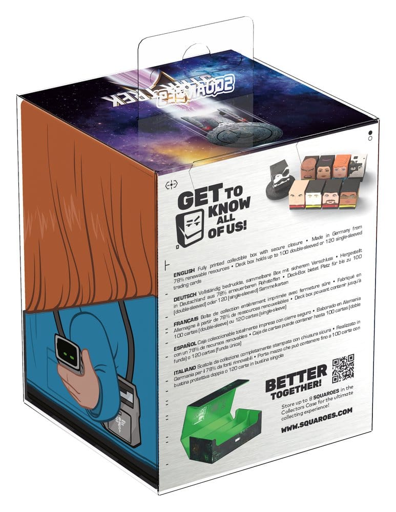 Squaroes Star Trek: The Next Generation ST025 - Dr. Beverly Crusher, scatola portacarte