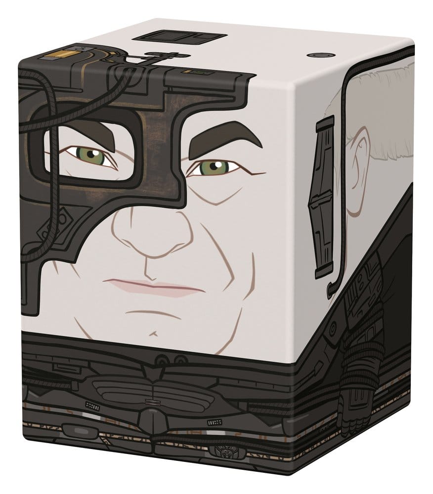Squaroes Star Trek: The Next Generation ST026 - Locutus, scatola portamazzo per carte collezionabili