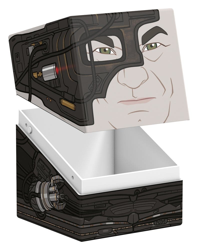 Squaroes Star Trek: The Next Generation ST026 - Locutus, scatola portamazzo per carte collezionabili
