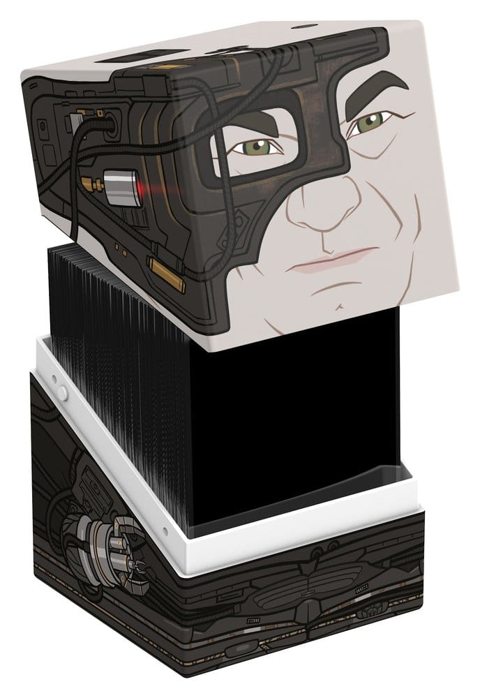 Squaroes Star Trek: The Next Generation ST026 - Locutus, scatola portamazzo per carte collezionabili