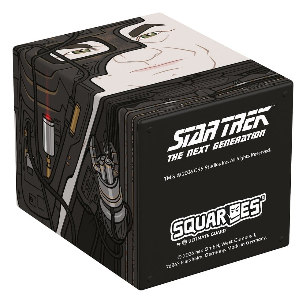 Squaroes Star Trek: The Next Generation ST026 - Locutus, scatola portamazzo per carte collezionabili