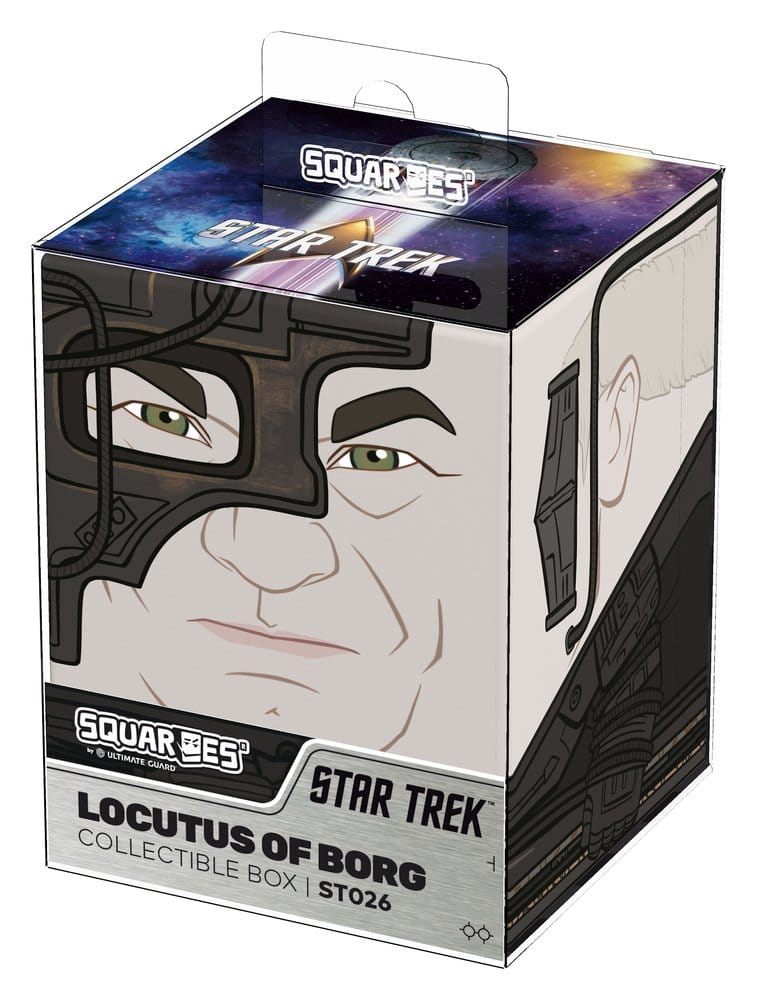Squaroes Star Trek: The Next Generation ST026 - Locutus, scatola portamazzo per carte collezionabili