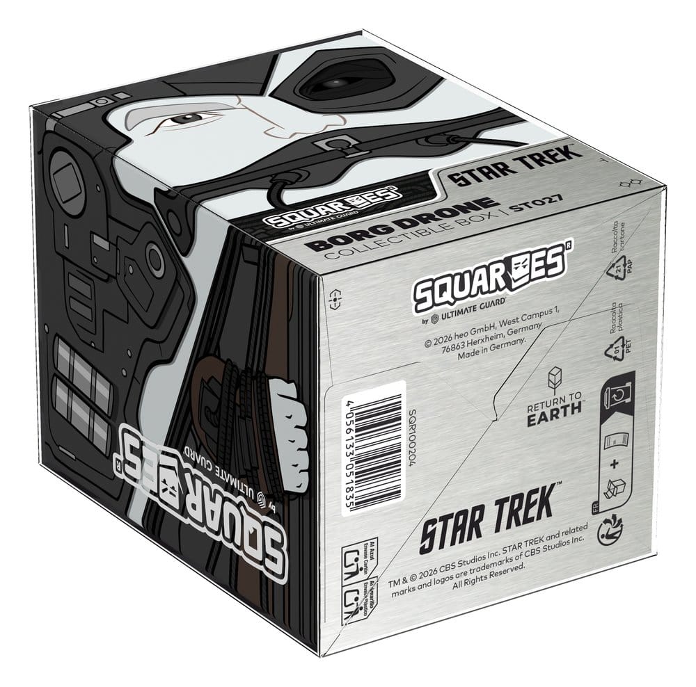 Squaroes Star Trek: The Next Generation ST027 - Borg Drone - Scatola Porta Carte