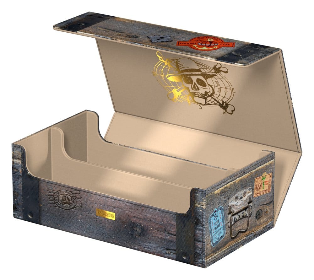 Squaroes Collectors Case 800 One Piece - Baule in legno per carte e deck box