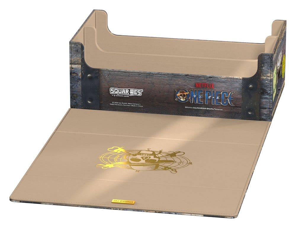 Squaroes Collectors Case 800 One Piece - Baule in legno per carte e deck box