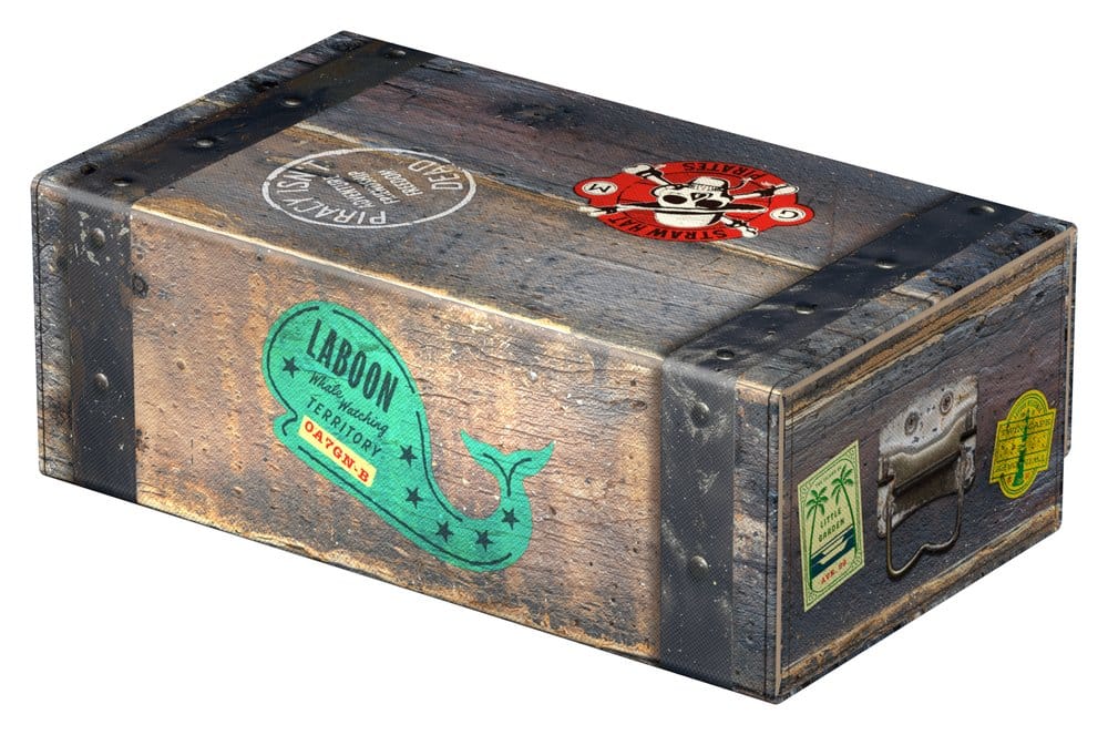 Squaroes Collectors Case 800 One Piece - Baule in legno per carte e deck box