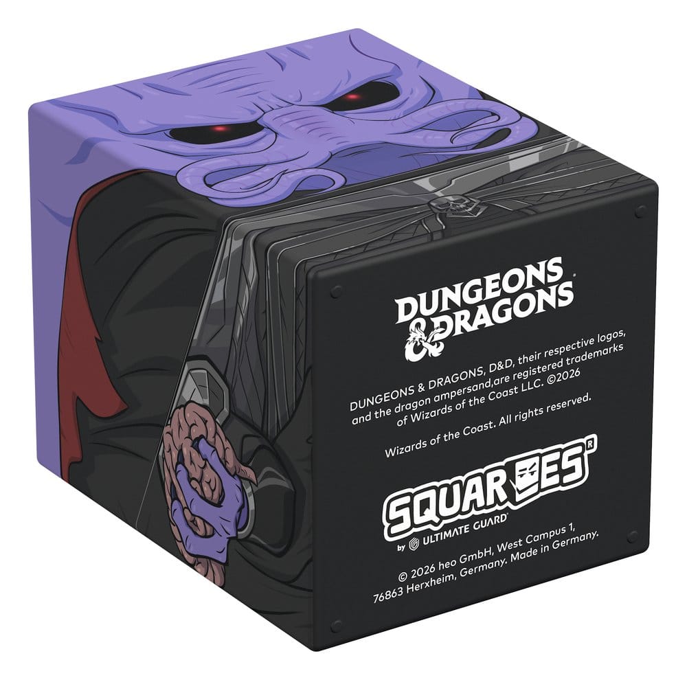 Squaroes Dungeons & Dragons DND003 - Mind Flayer, scatola portacarte collezionabile