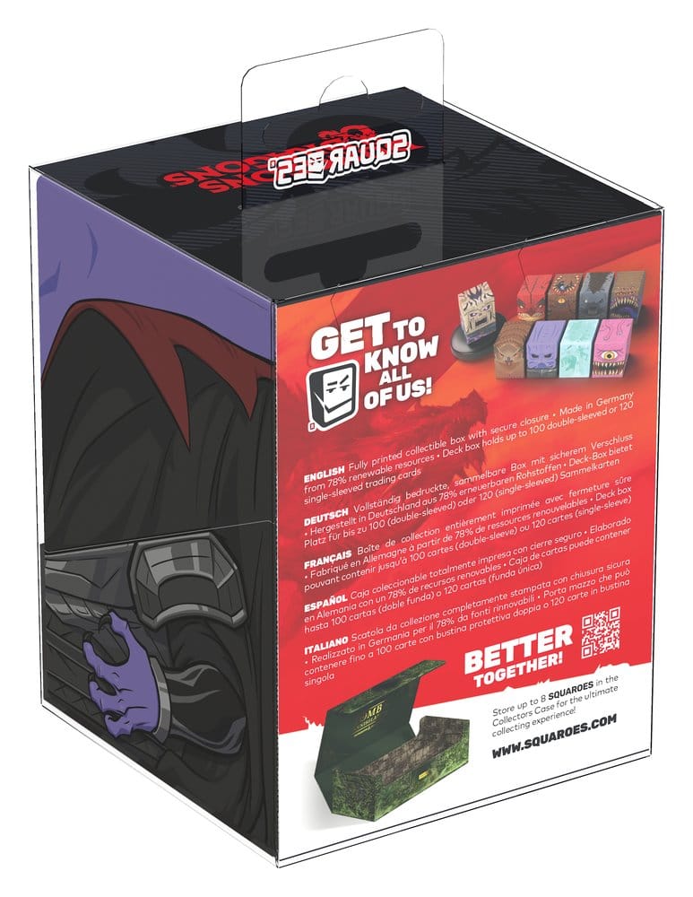 Squaroes Dungeons & Dragons DND003 - Mind Flayer, scatola portacarte collezionabile